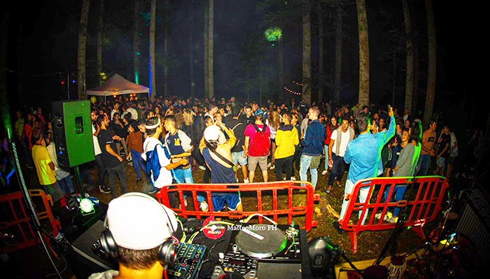 Luci e ritmo ipnotico in pineta a Santa Maria: 500 giovani per Deep in the Tree. Foto