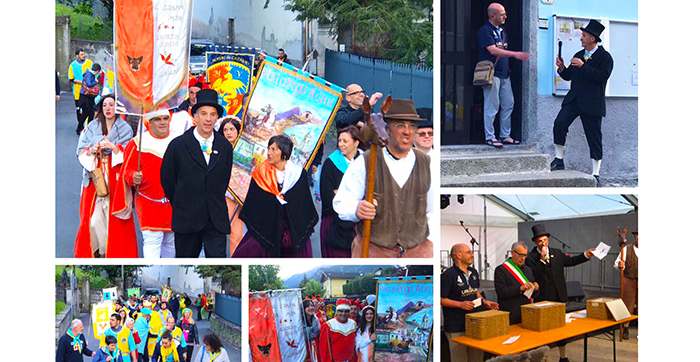 Piaggio fortunata, numero 1 e peso leggero al Palio degli Asini di Varzo. Video e foto