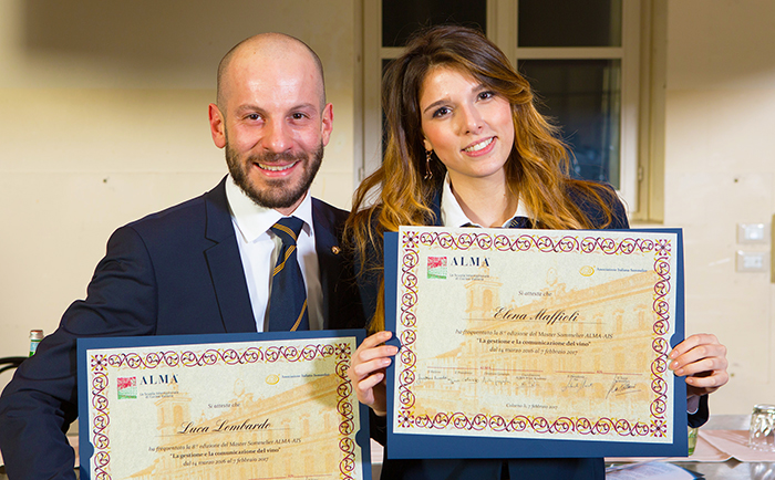 Due giovani sommelier domesi tra i migliori del Master della Scuola Internazionale di cucina di Gualtiero Marchesi