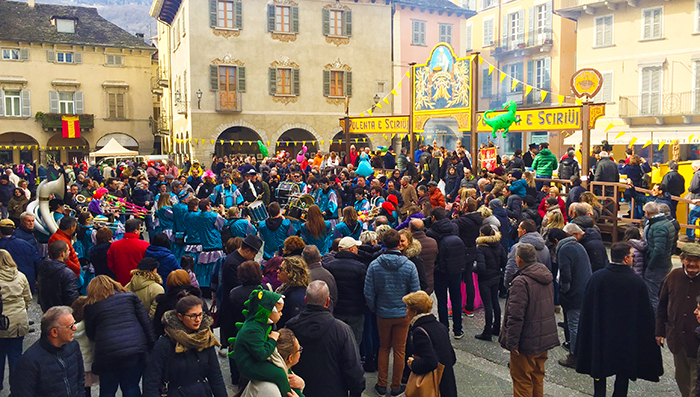 E' Carnevale! Polenta e salamini per tutta Domo. E' uscito il Tavan. Video e fotogallery