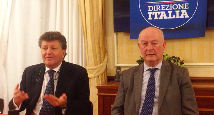 Zanetta e Rosso presentano Direzione Italia, nuovo partito di centro destra: “Basta inciuci”. Video