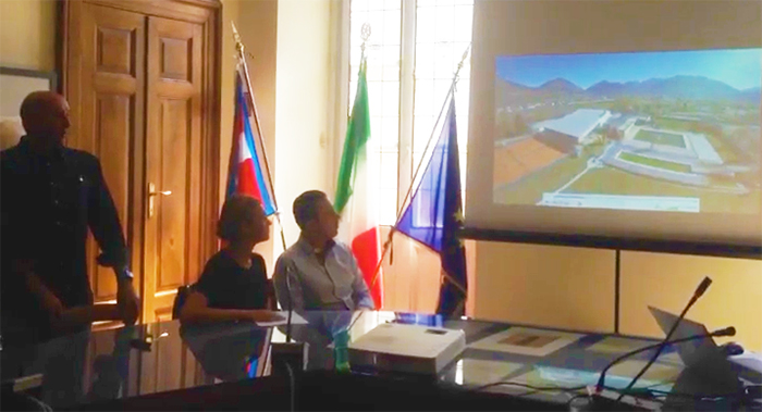 Borgo dello sport domese, ecco come si trasformerà lo stadio. Video