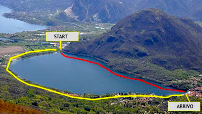 A Mergozzo il 'Trofeo Luca Dresti' con la traversata del lago