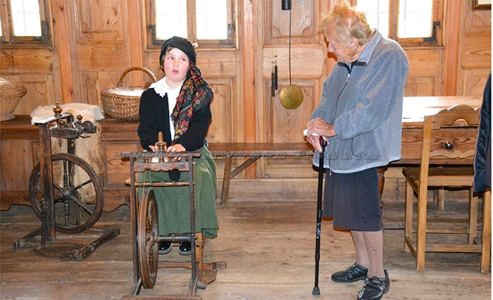 Prende vita con gli alunni della scuola di Macugnaga il Museo Walser di Borca. Fotogallery