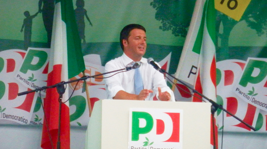 renzi pd vco comizio