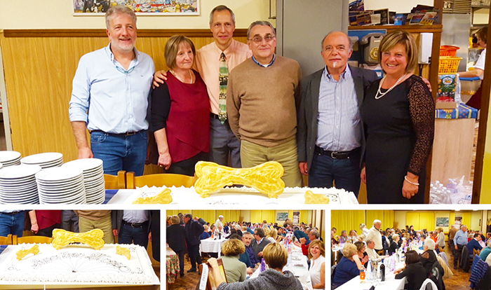 Cena benefica con gli "Amici fino all'osso" per l'ortopedia negli ospedali del Vco