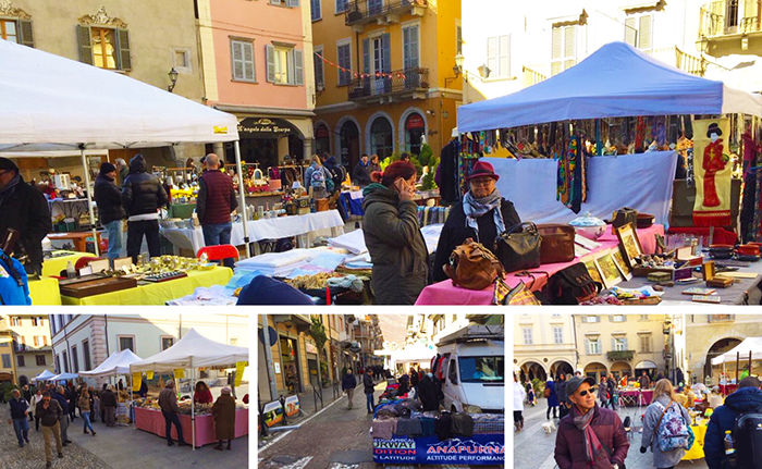Fiera d'autunno a Domo. Foto