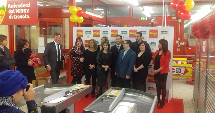 Il Penny Market di Crevola premiato come miglior punto vendita in Italia. Foto