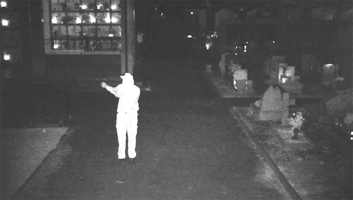 Preso il vandalo del cimitero domese: "Agiva con il viso nascosto da un fazzoletto"