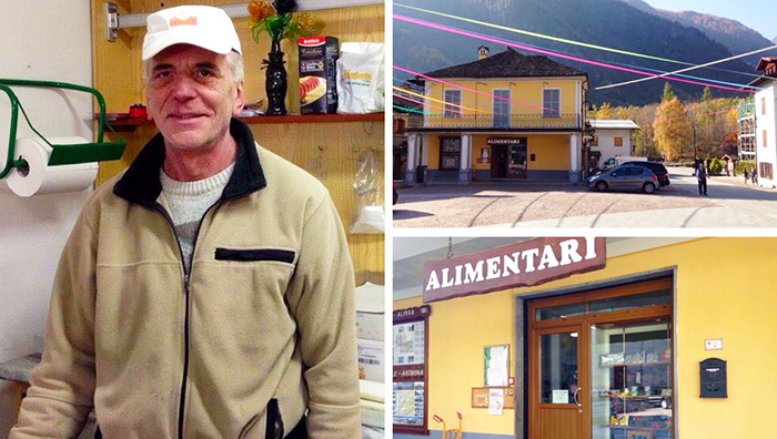 Antrona: un bando per il negozio di alimentari. Chiude dopo 32 anni la gestione di Ugo Pianavilla
