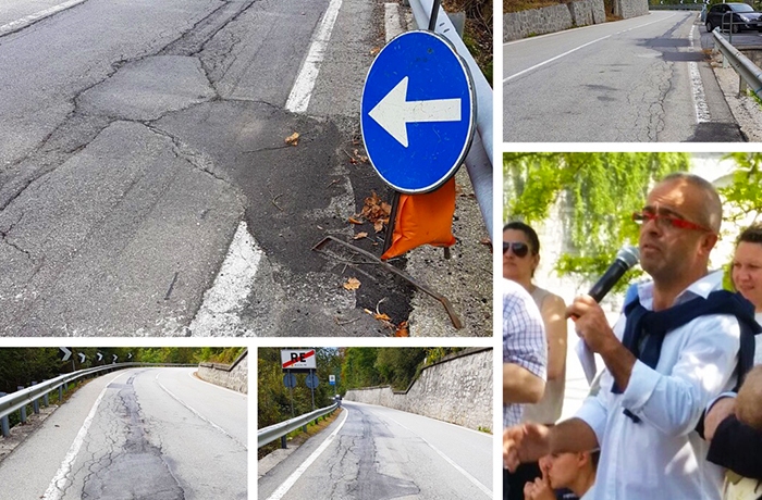Via ai lavori di sistemazione della 337 sino a Re. Pastore: "Vedremo se è vero"