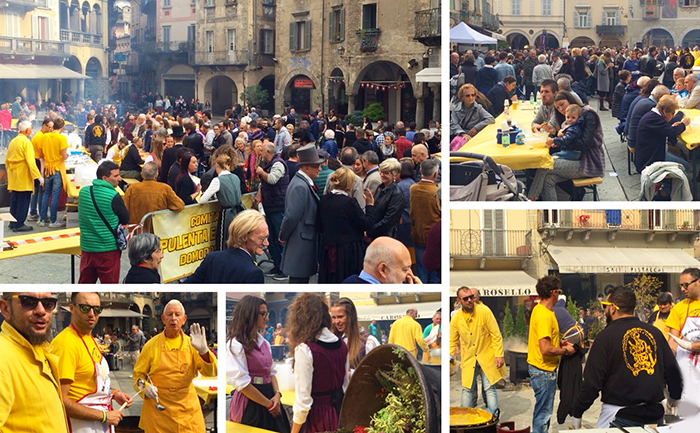 Bel tempo e tanta gente in piazza Mercato col Carnevale d'Autunno. Video