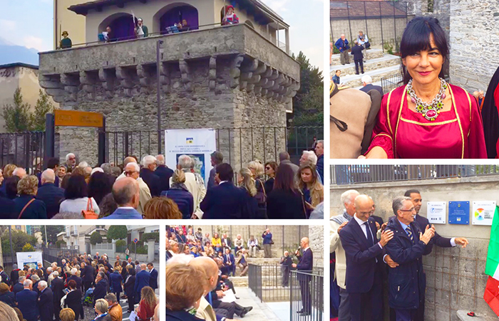 La "nuova vita" della Torretta domese con la cavea fatta dai Lions. Video
