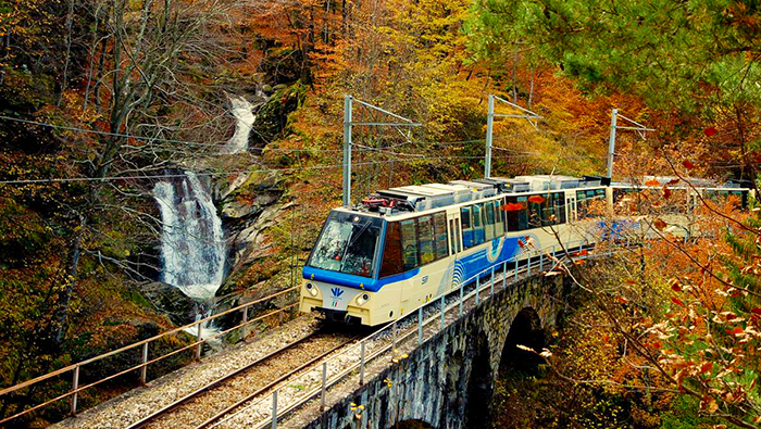 Tutti i colori dell'autunno con il trenino speciale della Vigezzina