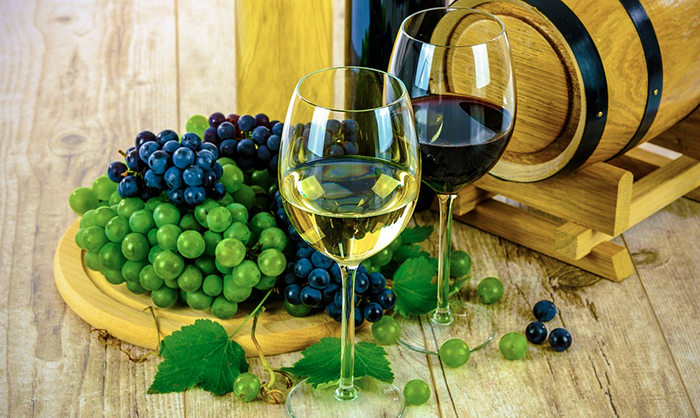 Sommelier per abbinare il vino giusto alla Festa dell'uva di Masera. Video
