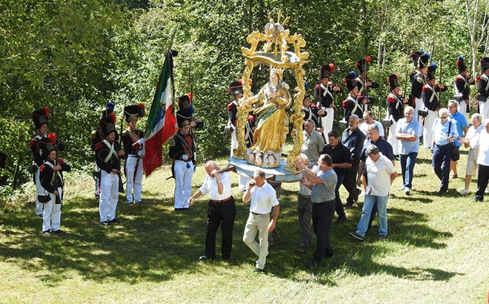 Festa della Madonna dell’Assunta a Calasca. Foto e video