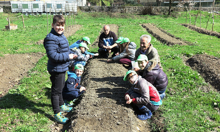 Iniziato “L'Orto a Scuola” grazie alla Condotta Valle Ossola di Slow Food