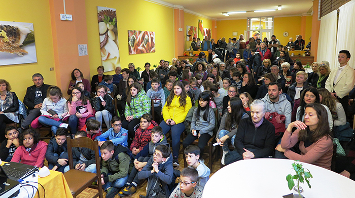 Festa per la fine del progetto “Piccoli cuochi crescono” con gli alunni delle Milani