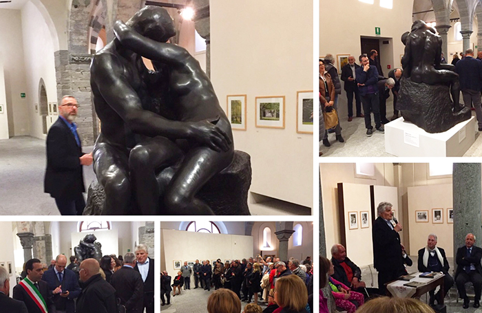 Domo è al “bacio”. Inaugurata l'esposizione dell'opera di Rodin. Foto e video