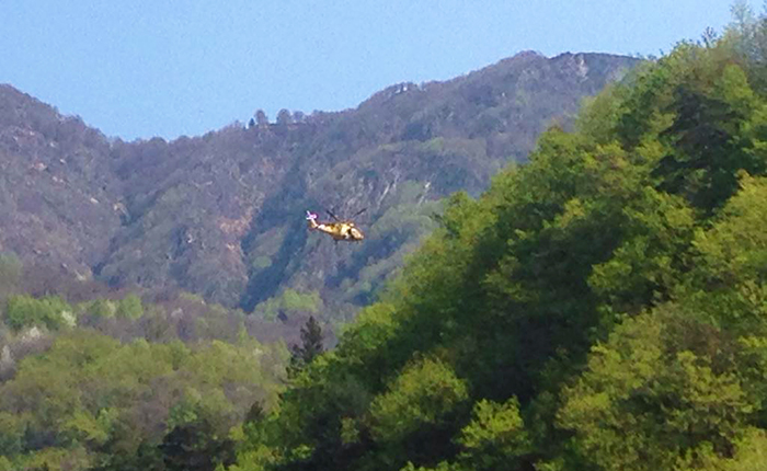 Incidente ad una 43enne che faceva canyoning. Interviene l'elicottero