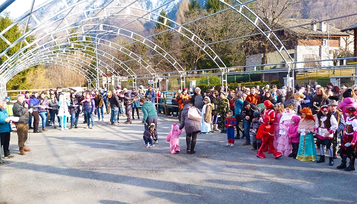 Risottata a Bannio per il Carnevale. Foto