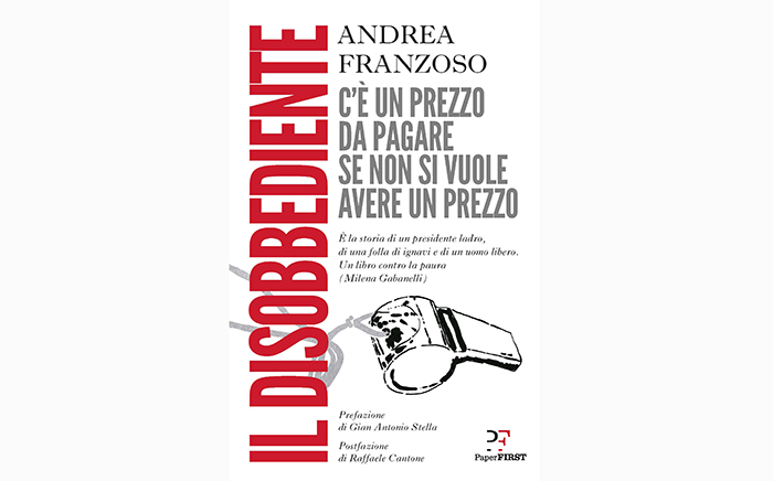 Vale la pena essere onesti? Presentazioni nel Vco per “Il Disobbediente” di Andrea Franzoso