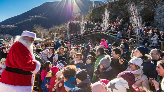 babbo natale bambini ornavasso