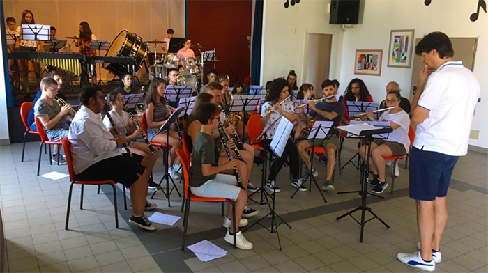 Il Campus musicale estivo Giovaninbanda 2018 a Bognanco