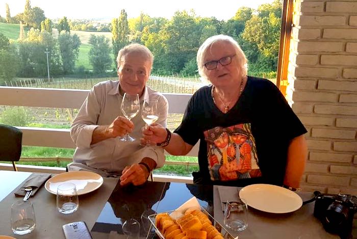 Il campione e il presidente: Ezio Dellapiazza alla festa a sorpresa per gli 80 anni di Josè Altafini