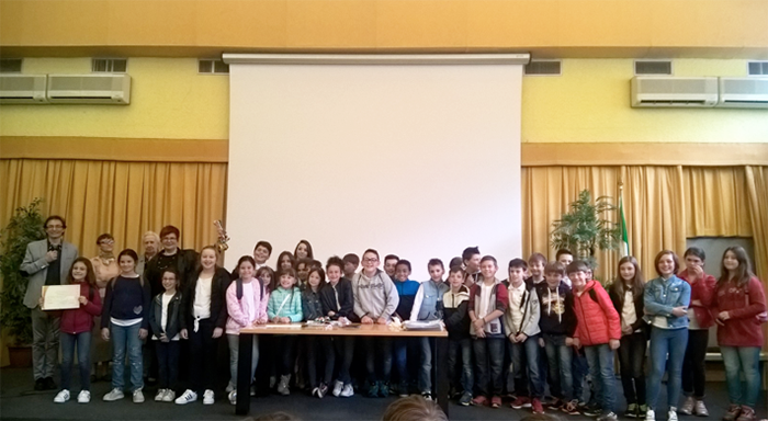 La scuola di Masera vince il premio “La torta in cielo” al concorso Gianni Rodari 
