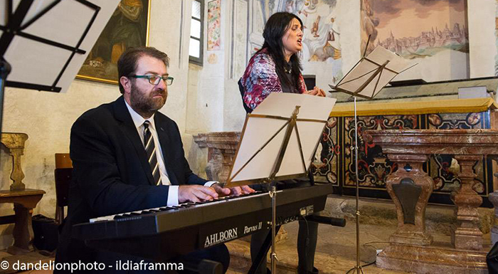 Il brano scritto appositamente da Adriano Alberti Giani per la via Crucis domese