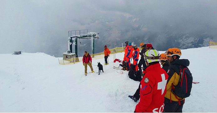 Valanga al Moncucco, uno sciatore che faceva alpinismo disperso