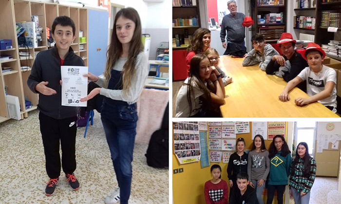 "Io leggo perché"con la scuola Bagnolini alla Libreria La pagina