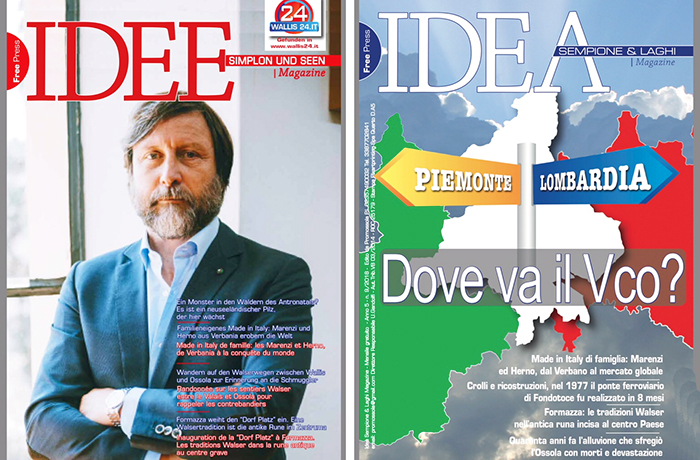 Il referendum per il ritorno del Vco in Lombardia e Claudio Marenzi, patron di Herno, nel nuovo numero di IDEA
