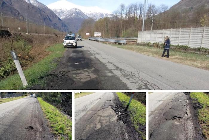 Buche sulla provinciale dell'Ossola, il sindaco di Premosello torna a chiedere interventi urgenti per ripristinare la sicurezza   