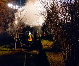 b vigili fuoco legnaia fumo