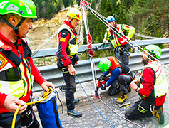 corta soccorso alpino ponte verricello