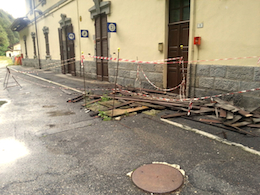 corta stazione iselle degrado tetto
