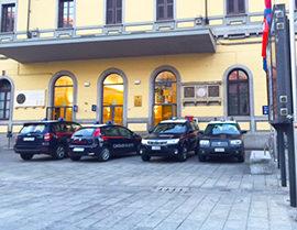 corta carabinieri stazione