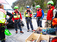 corta soccorso alpino preparazione cannobina