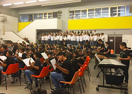 corta alunni medie giovanni concerto