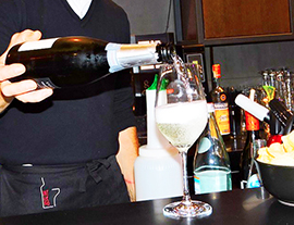 corta bicchiere floute champagne