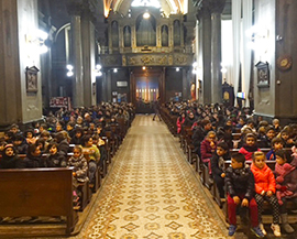 corta messa alunni rosmini