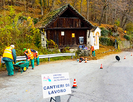 corta operai lavoro cantiere altaossola