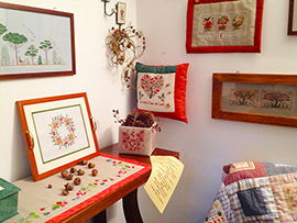 corta punto croce mostra vigezzo