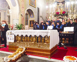 corta corale trontano chiesa