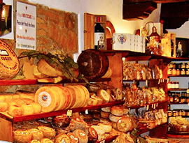 corta negozio formaggio