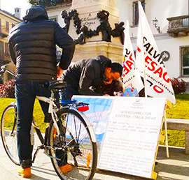 corta salviamo paesaggio interconnector