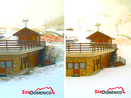 corta san domenico neve poca