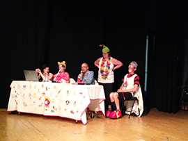 corta dottor clown serata galletti